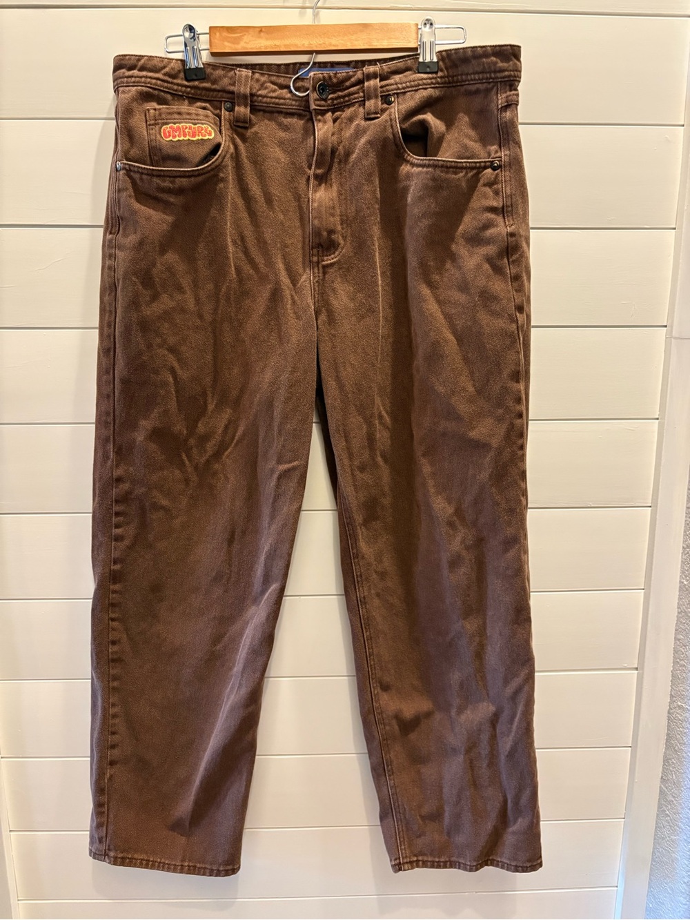 Empyre Men's Relaxed Fit Jeans — Brown